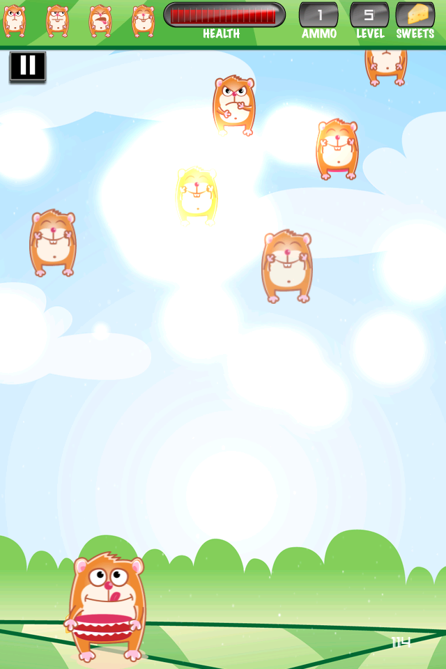 A Crazy Hamster Hunger Free : The Clan of Mouse Crush Saga