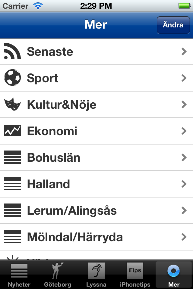 iPhone Screenshot 1